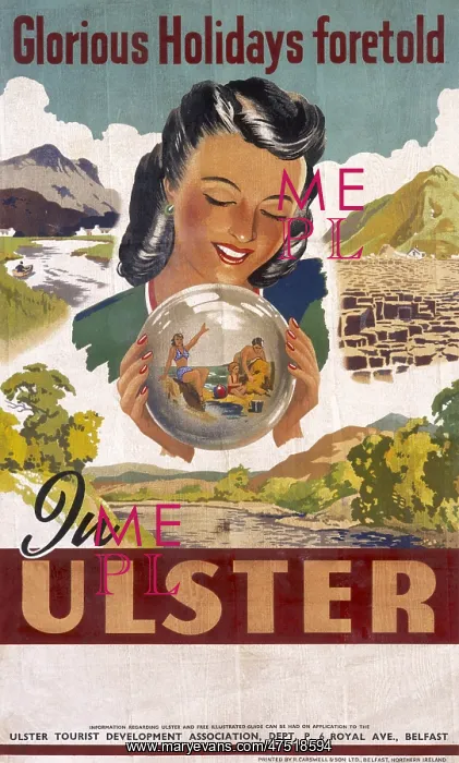 : Poster for the Ulster Tourist Development Association : Poster for the Ulster Tourist Development Association
