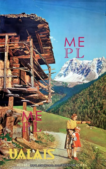  : Poster, Valais, Switzerland