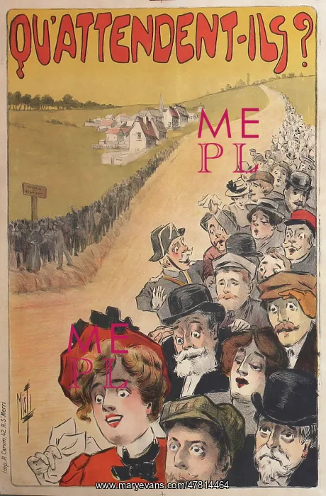 : Poster, What are they waiting for? : Poster, What are they waiting for?