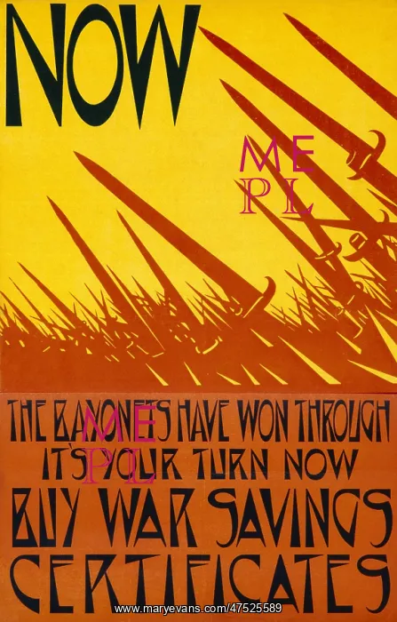 : Poster for War Savings Certificates : Poster for War Savings Certificates