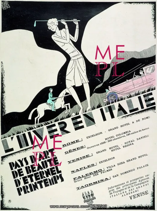 : Poster - Winter in Italy : Poster - Winter in Italy
