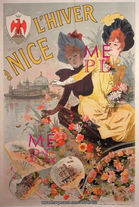 : Poster, Winter in Nice