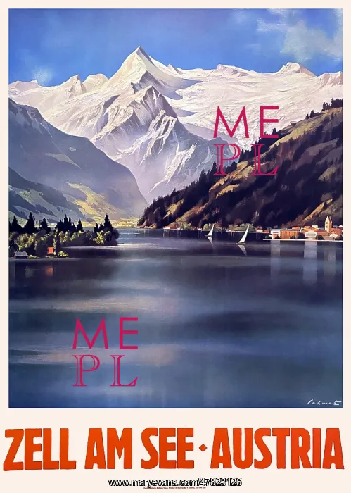  : Poster, Zell am See, Austria