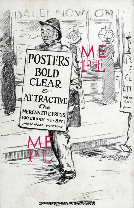 : Posters, Bold, Clear & Attractive, Mercantile Press, London : Posters, Bold, Clear & Attractive, Mercantile Press, London