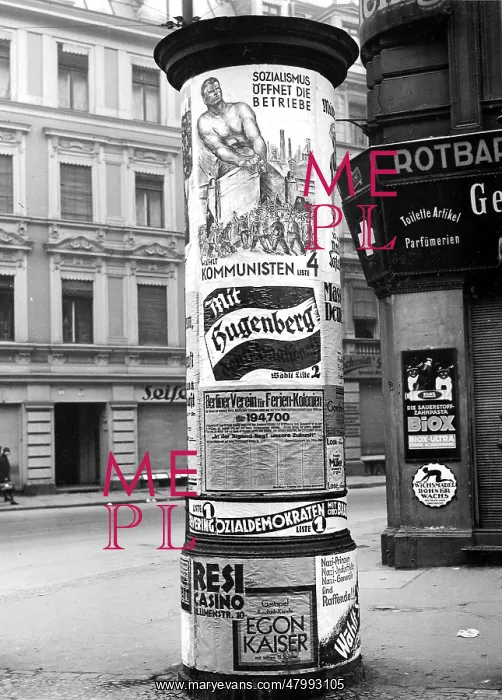 : Posters for German state elections in 1932 : Posters for German state elections in 1932