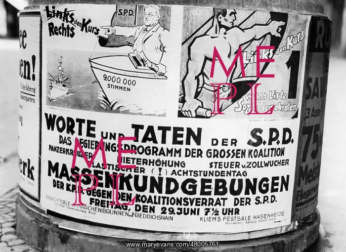 : Posters of the KPD, 1928 : Posters of the KPD, 1928