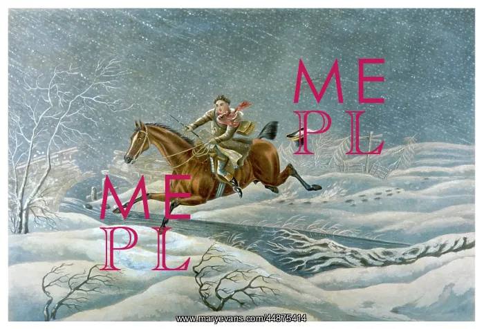 : POSTMAN IN SNOW : POSTMAN IN SNOW