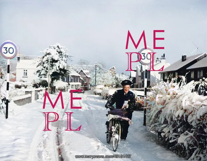 : POSTMAN IN THE SNOW : POSTMAN IN THE SNOW