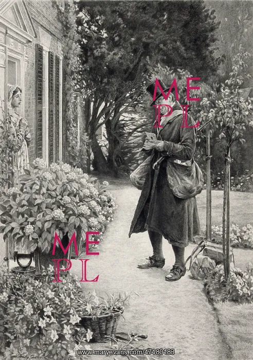: The postman. ('Twixt hope and fear) : The postman. ('Twixt hope and fear)