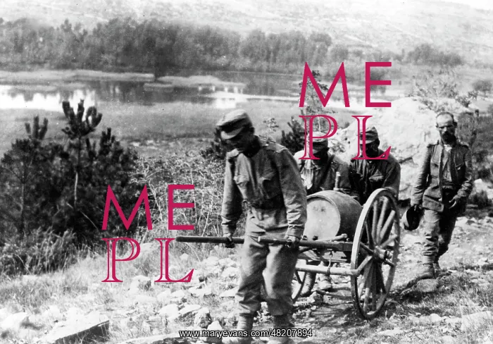 : Potable water provision of the Austro-Hungarian Army, 1915 : Potable water provision of the Austro-Hungarian Army, 1915