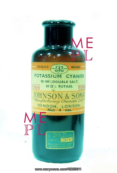  : Potassium Cyanide bottle