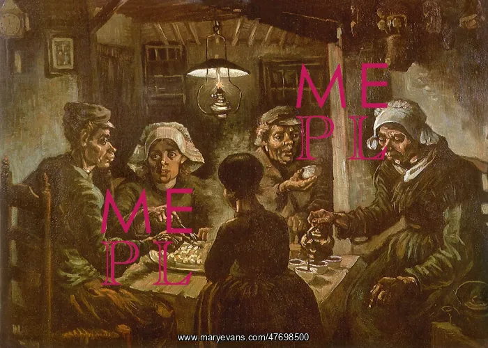 : The Potato Eaters, by Van Gogh