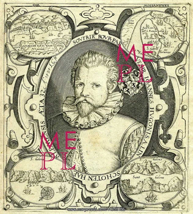  : Potrait of Allam M Linshotten (Mapmaker)