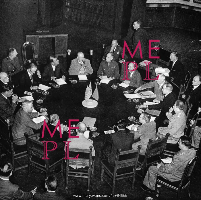 : The Potsdam Conference; Second World War, 1945 : The Potsdam Conference; Second World War, 1945