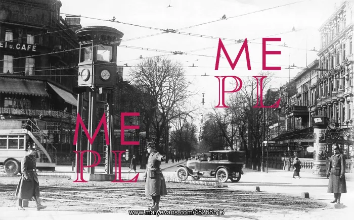 : Potsdamer Platz, 1924 : Potsdamer Platz, 1924