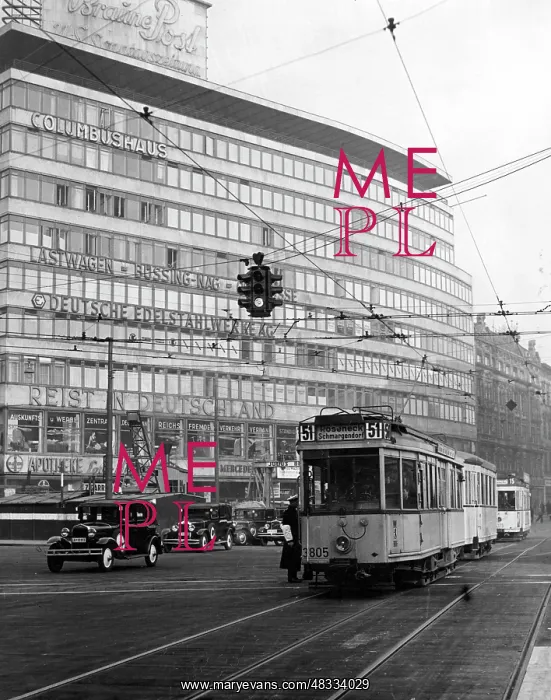 : Potsdamer Platz, 1935 : Potsdamer Platz, 1935
