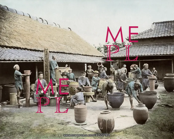 : Potters at work, Japan : Potters at work, Japan