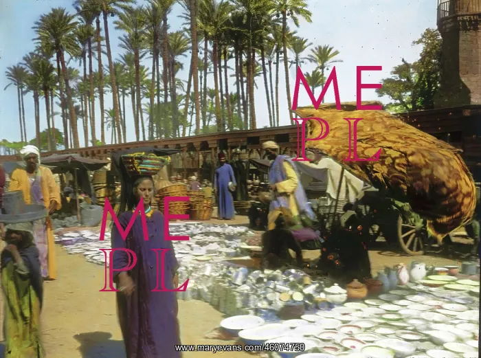 : Pottery market in Giza : Pottery market in Giza