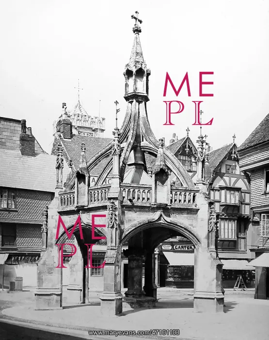  : Poultry Cross, Salisbury, Victorian period