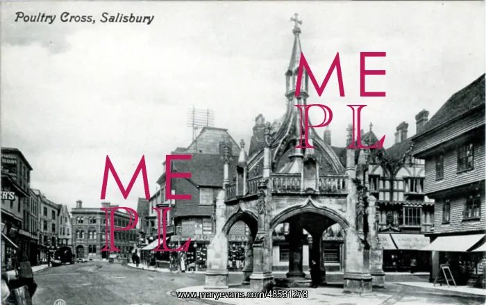: Poultry Cross, Salisbury, Wiltshire : Poultry Cross, Salisbury, Wiltshire