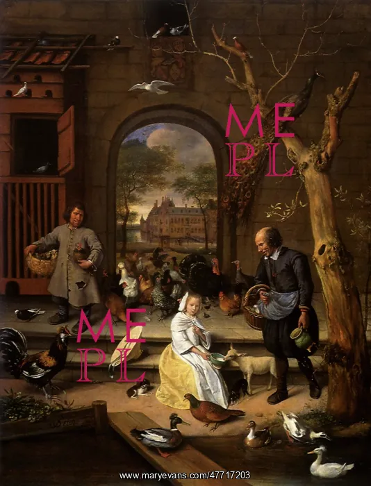  : Poultry Yard, by Jan Steen