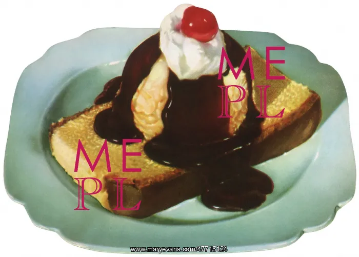 : Pound Cake a la Mode : Pound Cake a la Mode