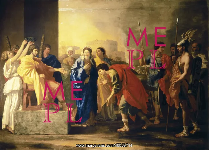 : POUSSIN, Nicolas (1594-1665). The Noble Deed : POUSSIN, Nicolas (1594-1665). The Noble Deed