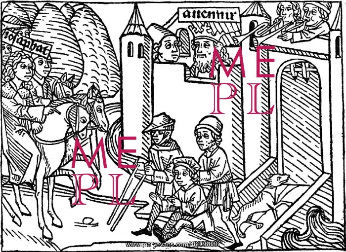 : poverty, misery, Middle Ages, beggars sitting : poverty, misery, Middle Ages, beggars sitting