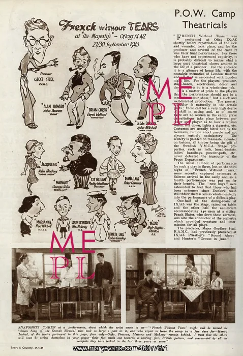 : P.O.W. Camp Theatricals, 1944 : P.O.W. Camp Theatricals, 1944