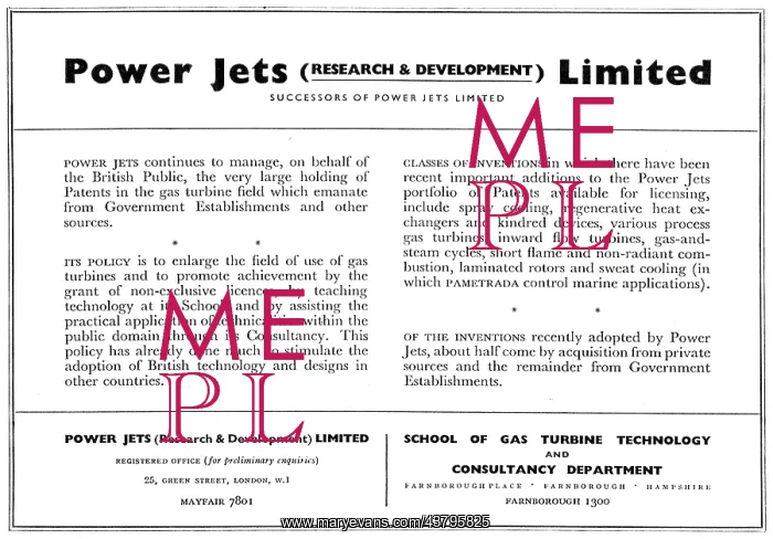 : Power Jets (Research & Development) : Power Jets (Research & Development)