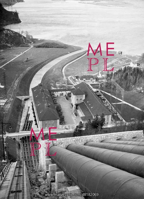 : Power plant Walchensee, 1936 : Power plant Walchensee, 1936