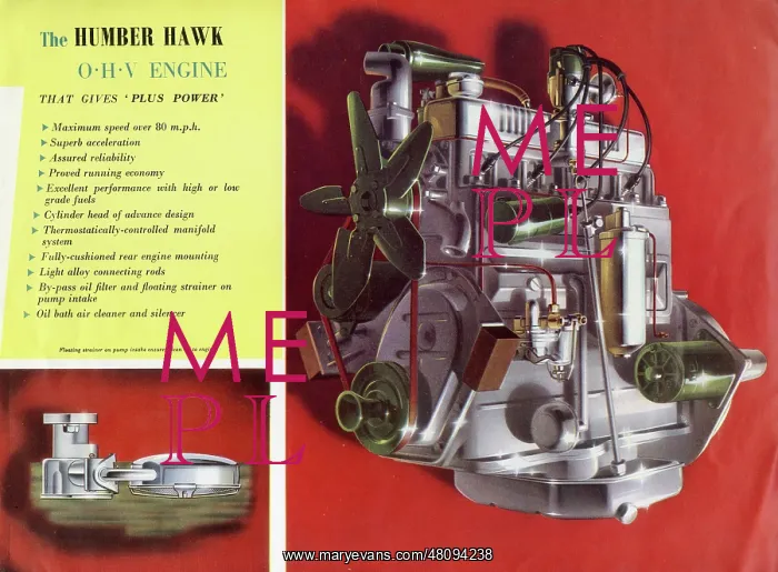 : Power Plus Humber Hawk (Mk VIA) car brochure