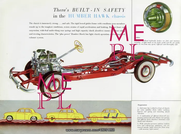  : Power Plus Humber Hawk (Mk VIA) car brochure