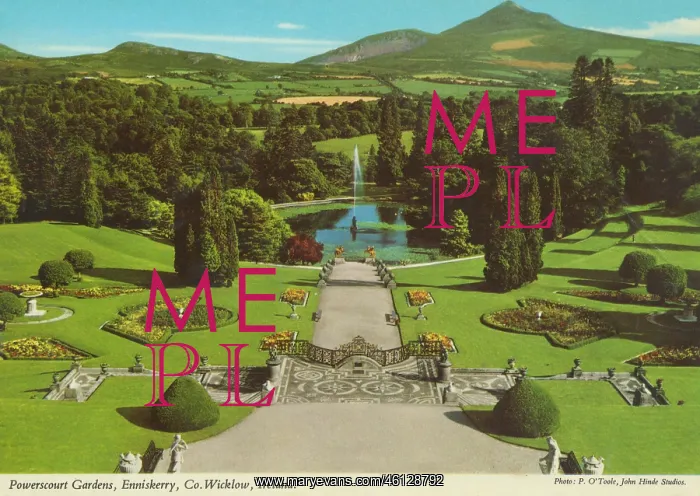 : Powerscourt Gardens, Enniskerry, County Wicklow, Ireland : Powerscourt Gardens, Enniskerry, County Wicklow, Ireland