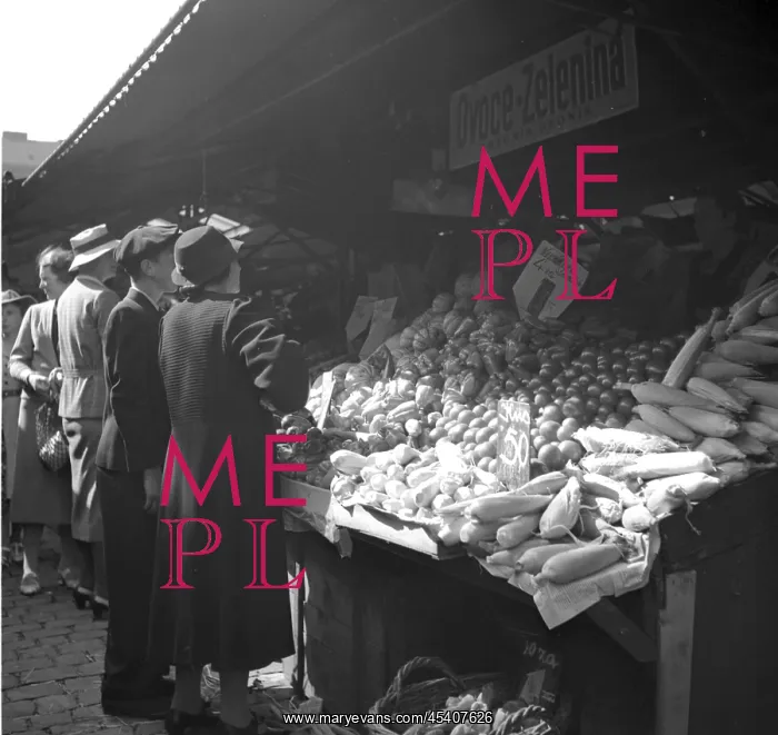  : Prague 1938, vegetable stands