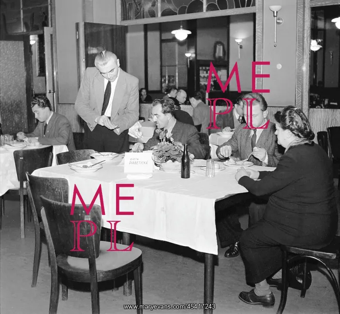 : Prague 1948. Dietery restaurant, formely U Bumberlicka : Prague 1948. Dietery restaurant, formely U Bumberlicka