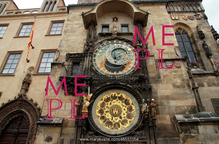 : The Prague Astronomical Clock or Prague Orloj. Czech Republi : The Prague Astronomical Clock or Prague Orloj. Czech Republi