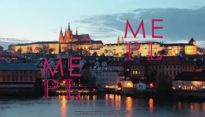 : Prague Castle and St Vitus Cathedral, Prague, Czech Republic : Prague Castle and St Vitus Cathedral, Prague, Czech Republic