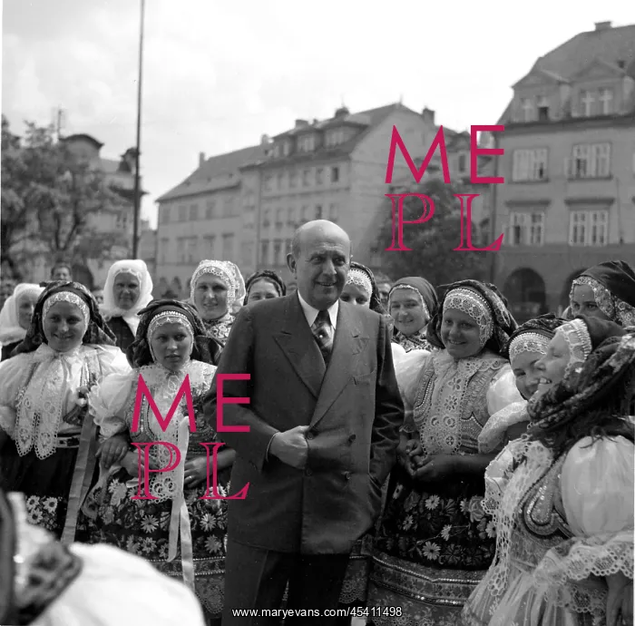 : Prague, Foreign Minister Jan Masaryk : Prague, Foreign Minister Jan Masaryk