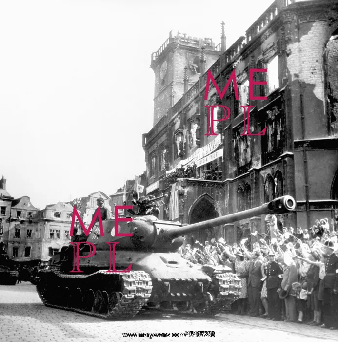 : Prague May 17th 1945. Czechoslovak First Army : Prague May 17th 1945. Czechoslovak First Army
