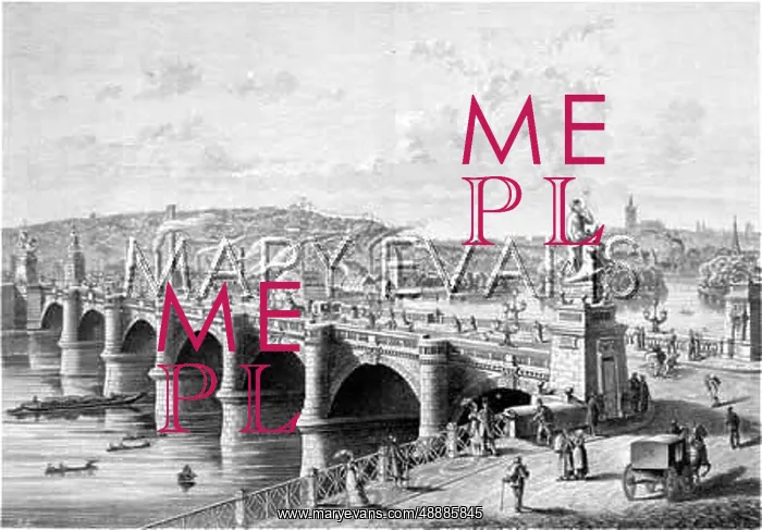 : PRAGUE, PALACKY BRIDGE : PRAGUE, PALACKY BRIDGE