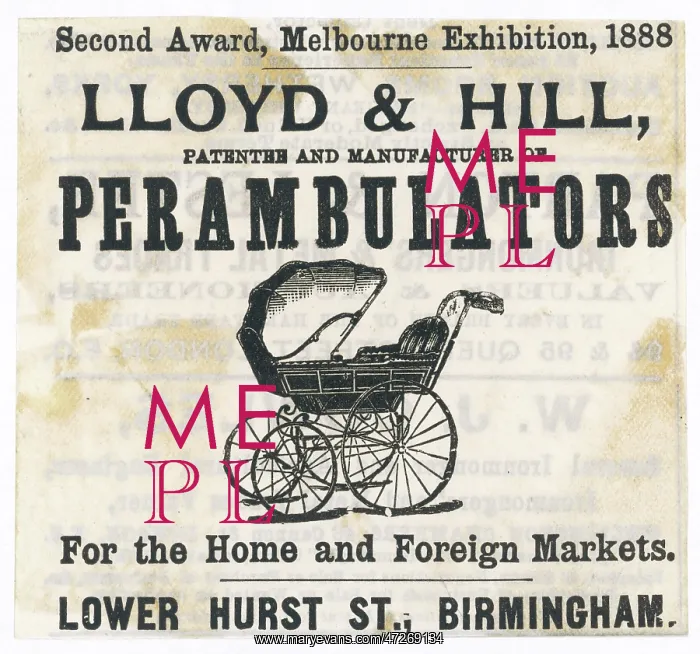  : PRAM ADVERT C1888