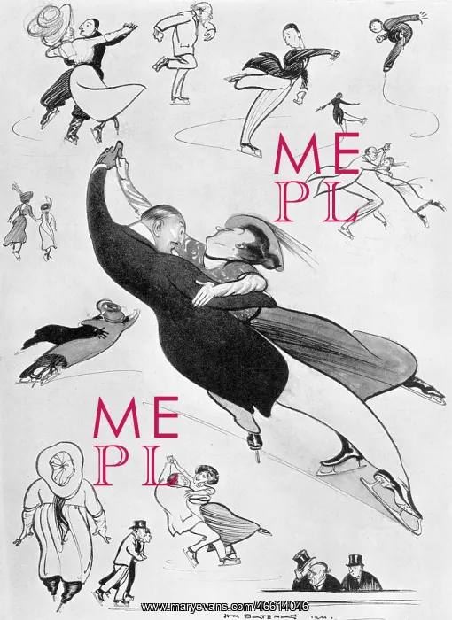: Prances at Prince's - Ice attitudes, . H. M. Bateman : Prances at Prince's - Ice attitudes, . H. M. Bateman