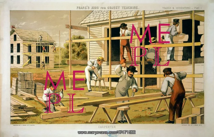 : Prang's aid for object teaching--Carpenter : Prang's aid for object teaching--Carpenter