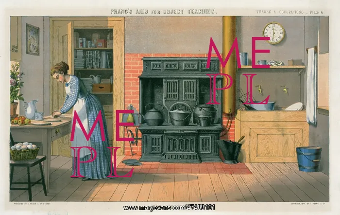 : Prang's aids for object teaching--The kitchen : Prang's aids for object teaching--The kitchen