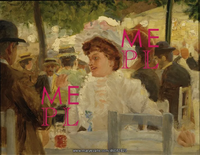 : Prater scene (Lady with hat). 1908. Oil : Prater scene (Lady with hat). 1908. Oil