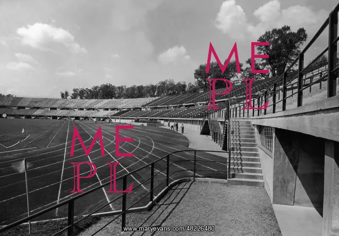 : The Prater Stadium in Vienna, 1931 : The Prater Stadium in Vienna, 1931