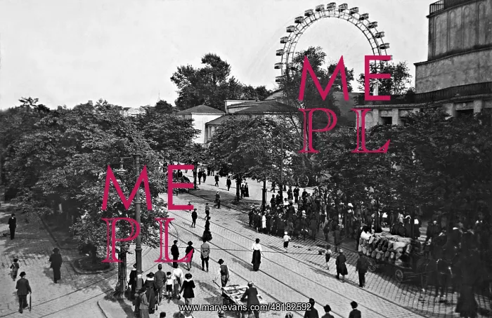 : Prater in Vienna, 1917 : Prater in Vienna, 1917