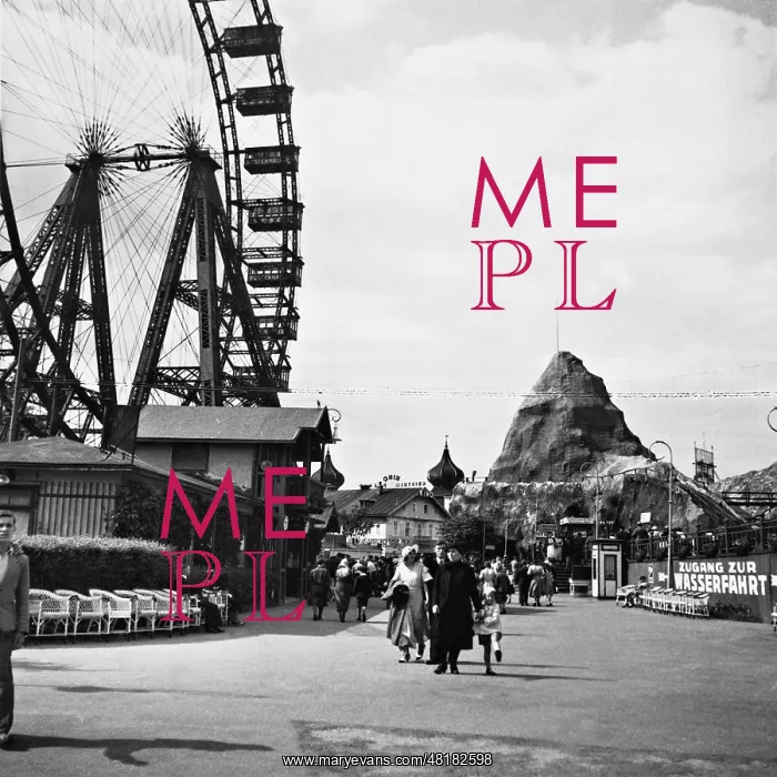 : Prater in Vienna, 1938 : Prater in Vienna, 1938