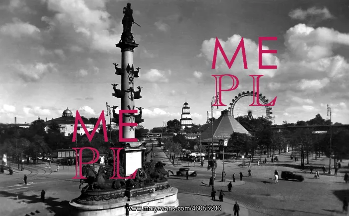 : Praterstern, Vienna, 1930s : Praterstern, Vienna, 1930s